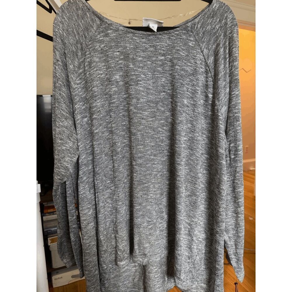 NWT Ava and Viv Heather Grey Tunic